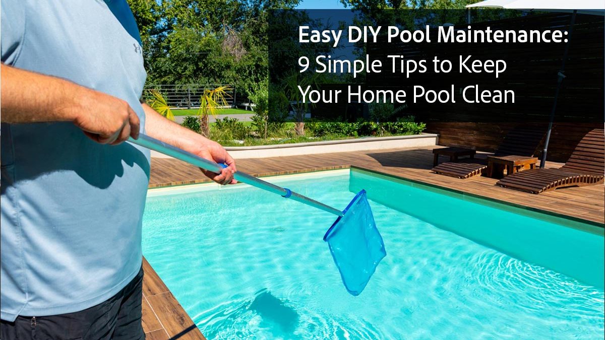 easy DIY pool cleaning
